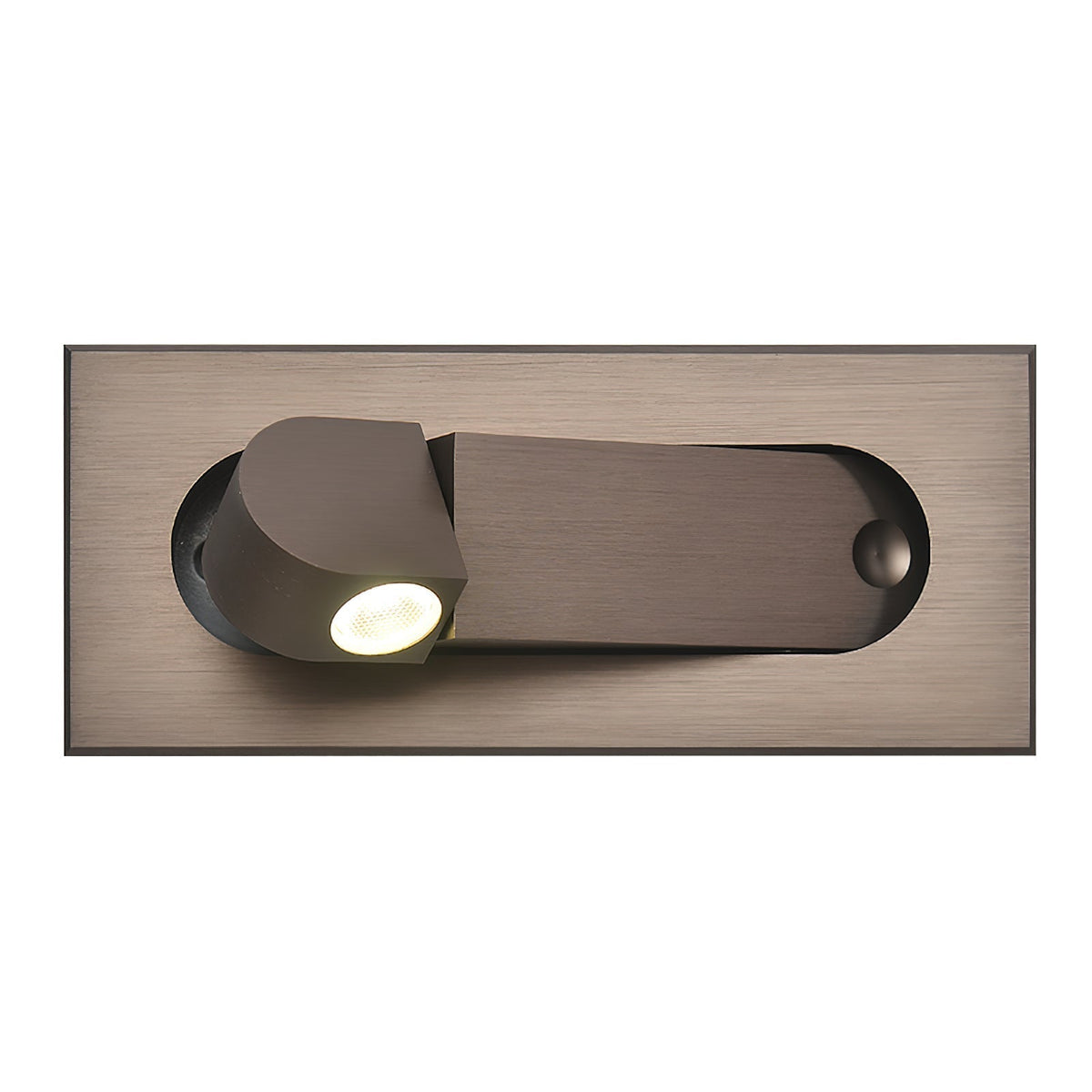 Recessed Swivel Head Reading LED Wall Sconce