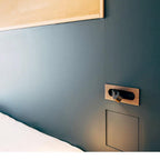 Recessed Swivel Head Reading LED Wall Sconce