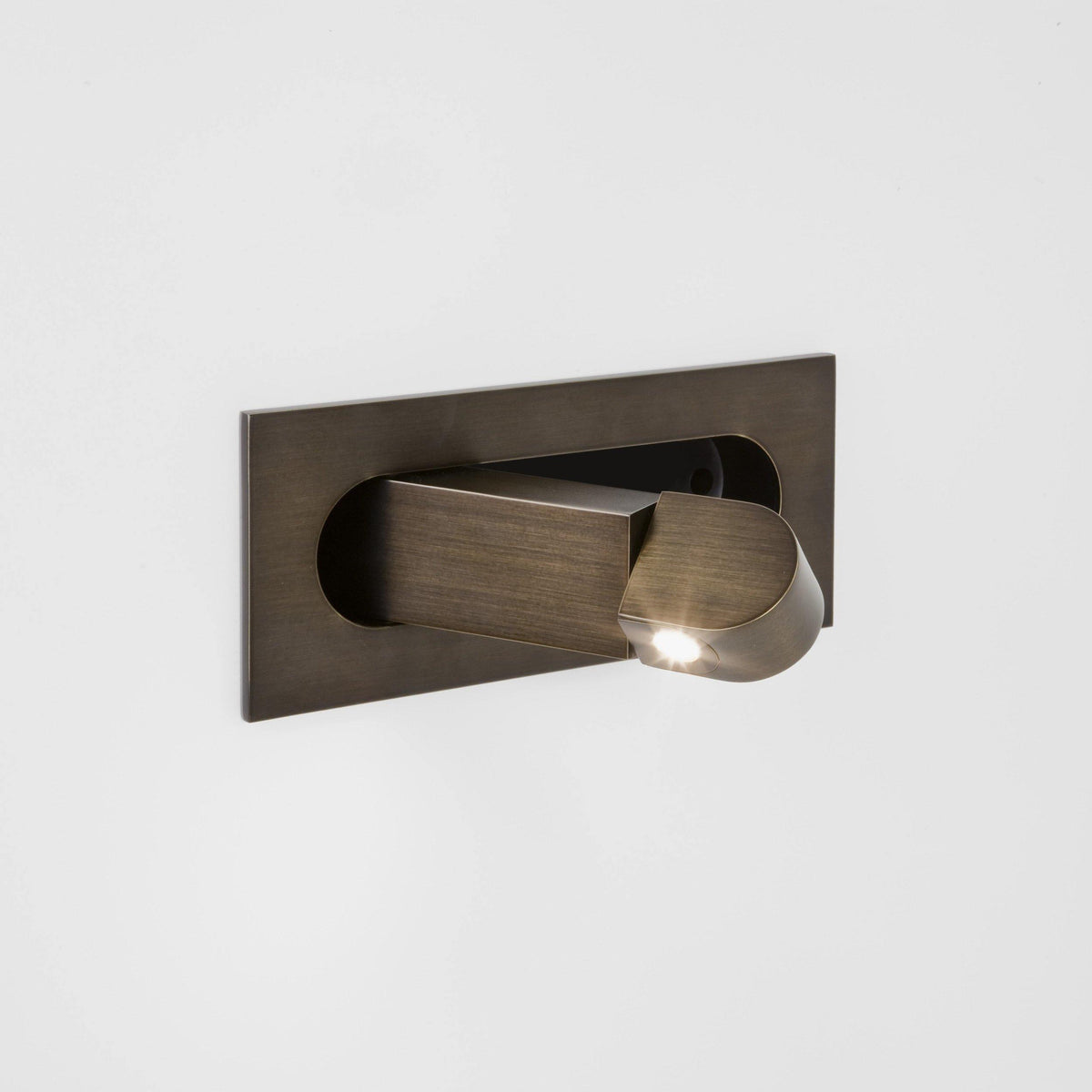 Recessed Swivel Head Reading LED Wall Sconce
