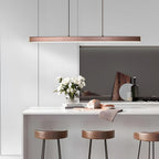 Slim Linear Modern Minimalist LED Pendant Light