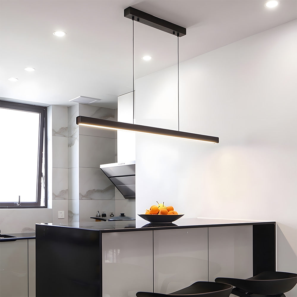 Slim Linear Modern Minimalist LED Pendant Light