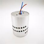 Spiral LED Wall Sconce Small Aluminum Accent Light