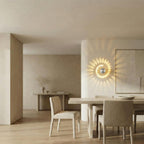 Spiral LED Wall Sconce Small Aluminum Accent Light