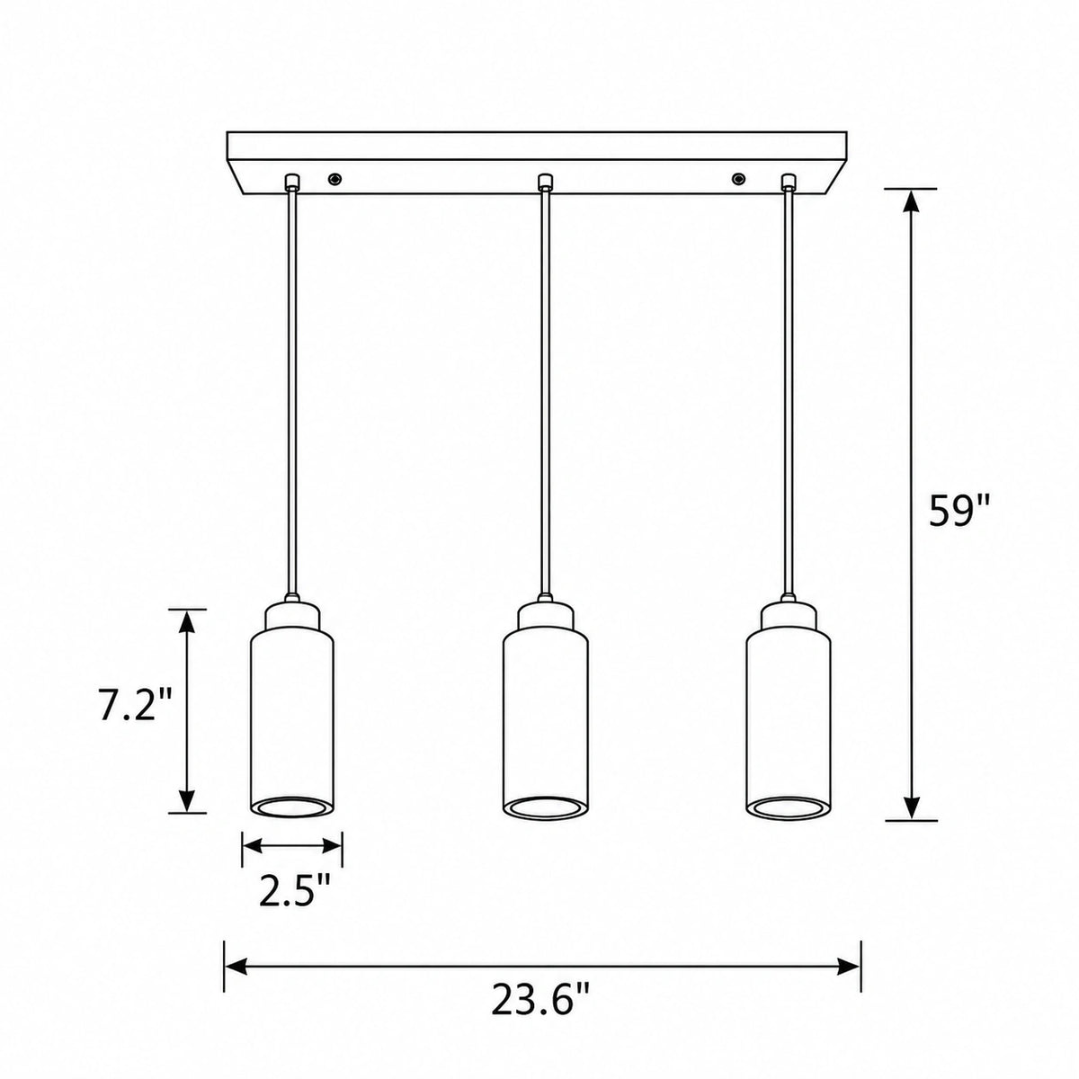 Travertine Cylinder Wood Accent Japandi Pendant Light