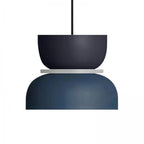 Two Tone Color Block Macaron Scandinavian Pendant Light