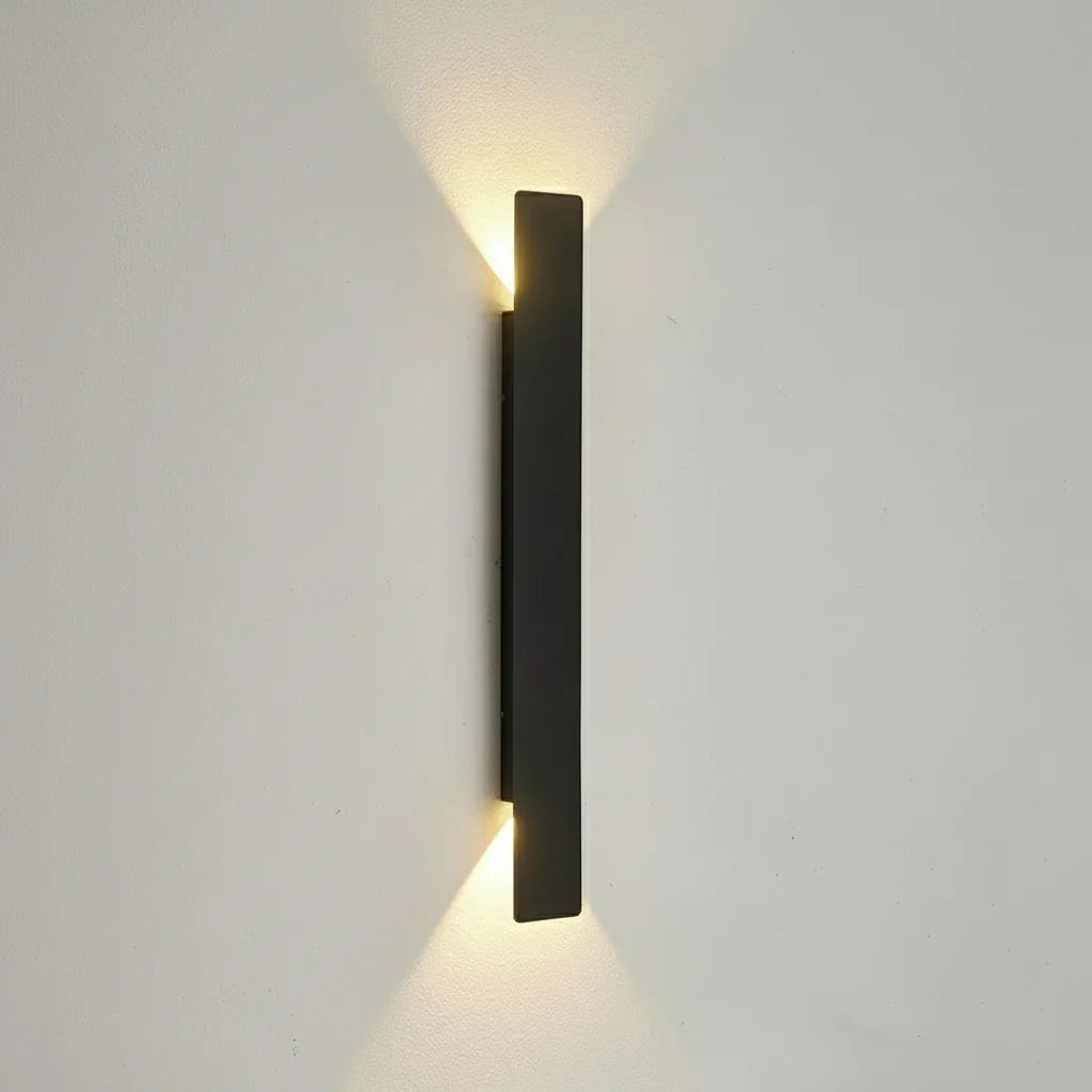 Up Down Indoor Outdoor Weatherproof Linear LED Wall Sconce