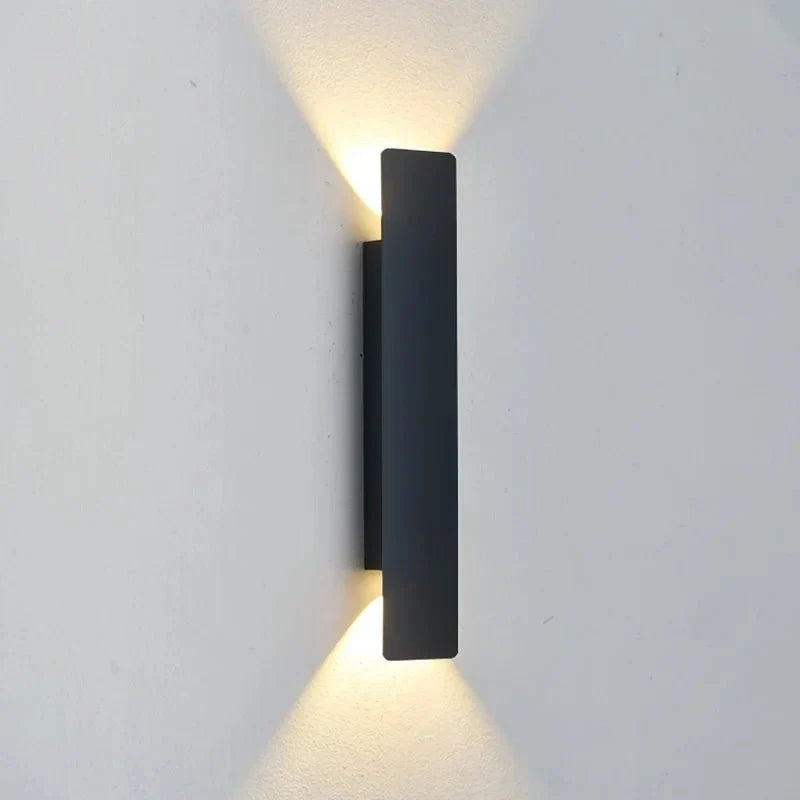 Up Down Indoor Outdoor Weatherproof Linear LED Wall Sconce
