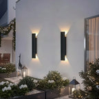 Up Down Indoor Outdoor Weatherproof Linear LED Wall Sconce