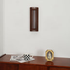Wood Slat LED Wall Sconce Japandi Modern